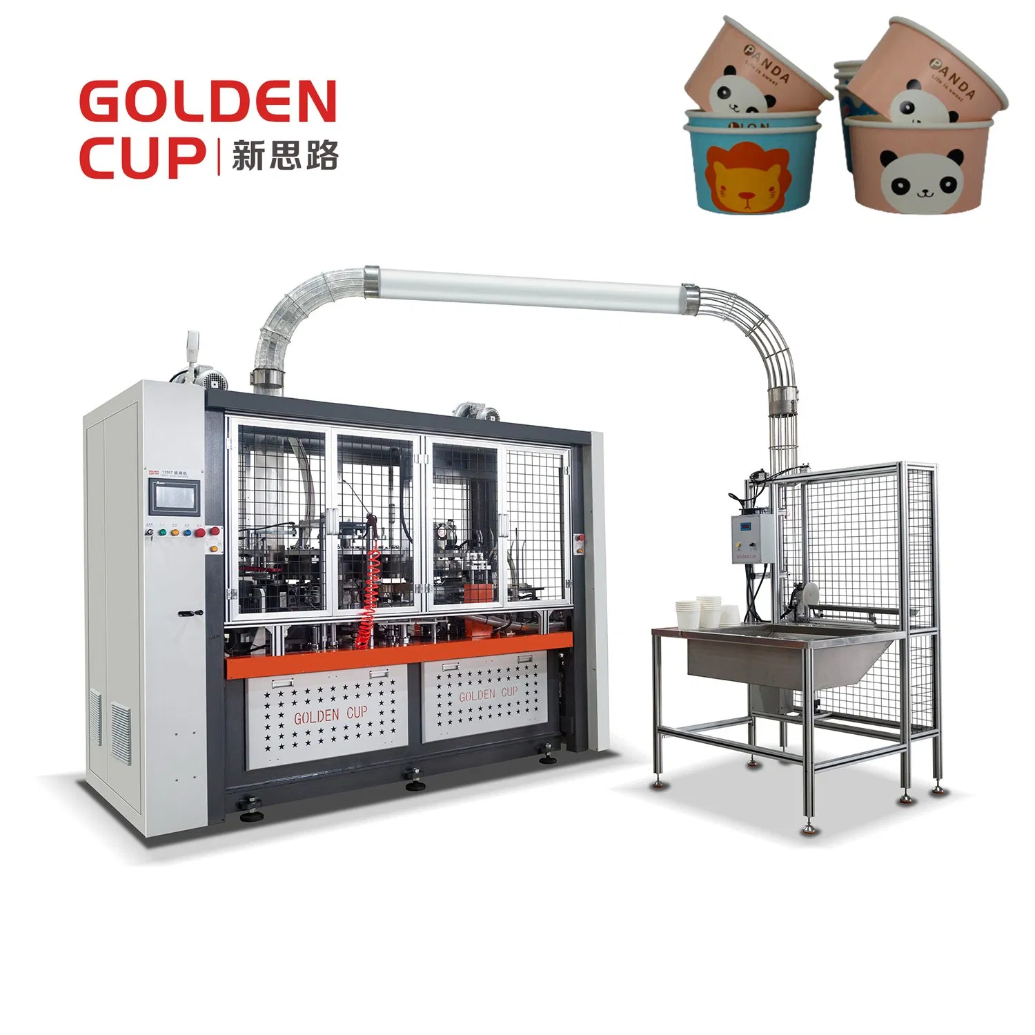 Xsl-1350t Paper Bowl Eco Friendly Food Grade Paper Square Paper Bowl Forming Machine