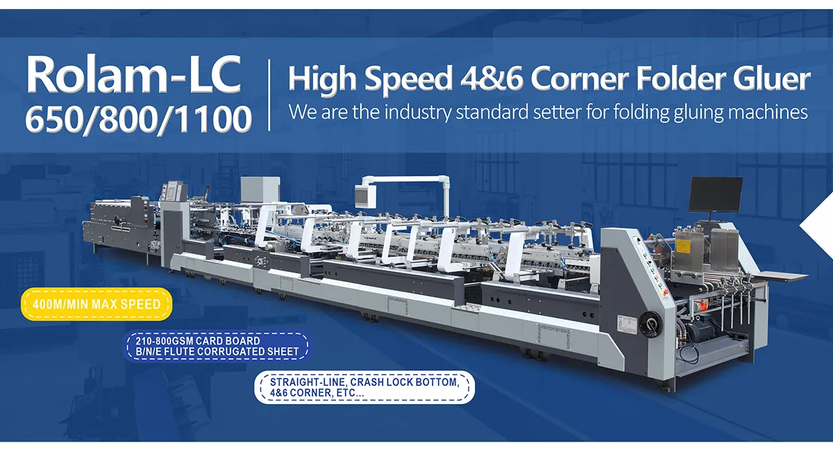 High-Speed Folder Gluer