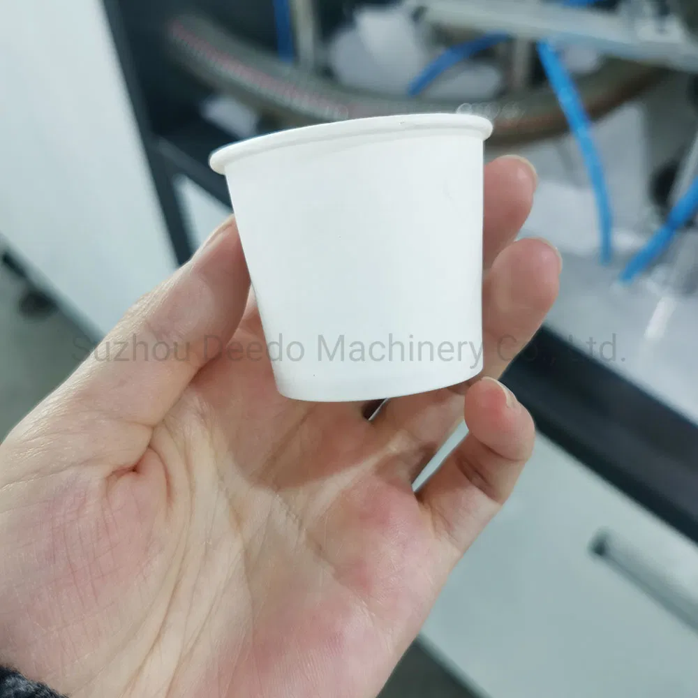 Logo Printing Vending Machine with Handle Making Machine Paper Souffle Cup