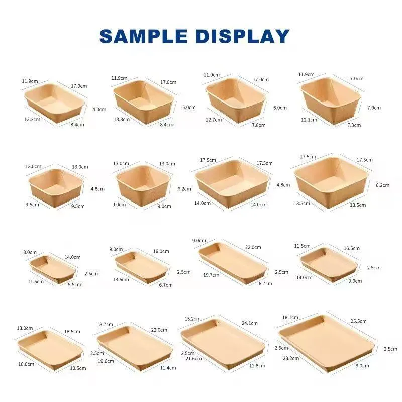 Final product samples