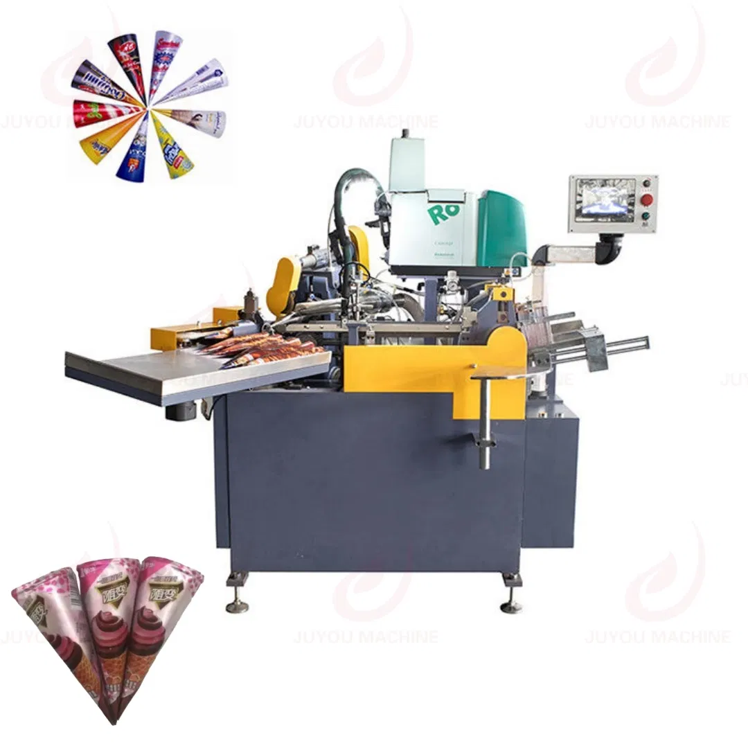 Automatic Ice Cream Cup Paper Maker Machine Cone Sleeve Making Machine Ice Cream Paper Cone Maker Machine