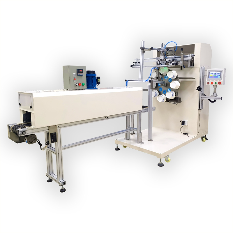 Automatic Screen Printing Machine for Paper Plastic Bowls and Cups