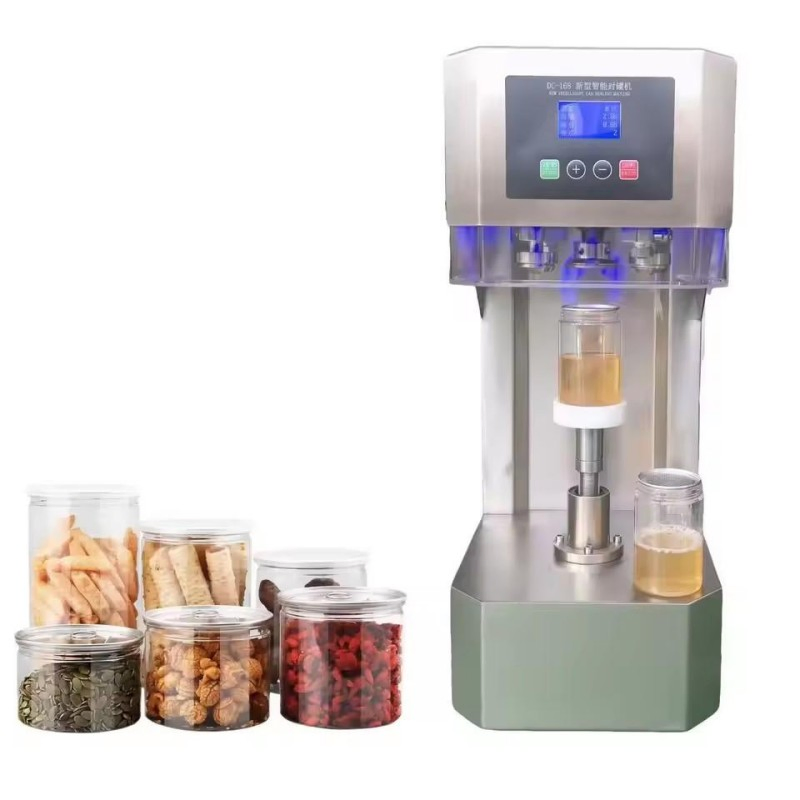 Full Automatic Model Intelligent Paper Bowl Seamer Non-Rotary Model Can Sealing Machine Using in Sealing Cans for Drinks