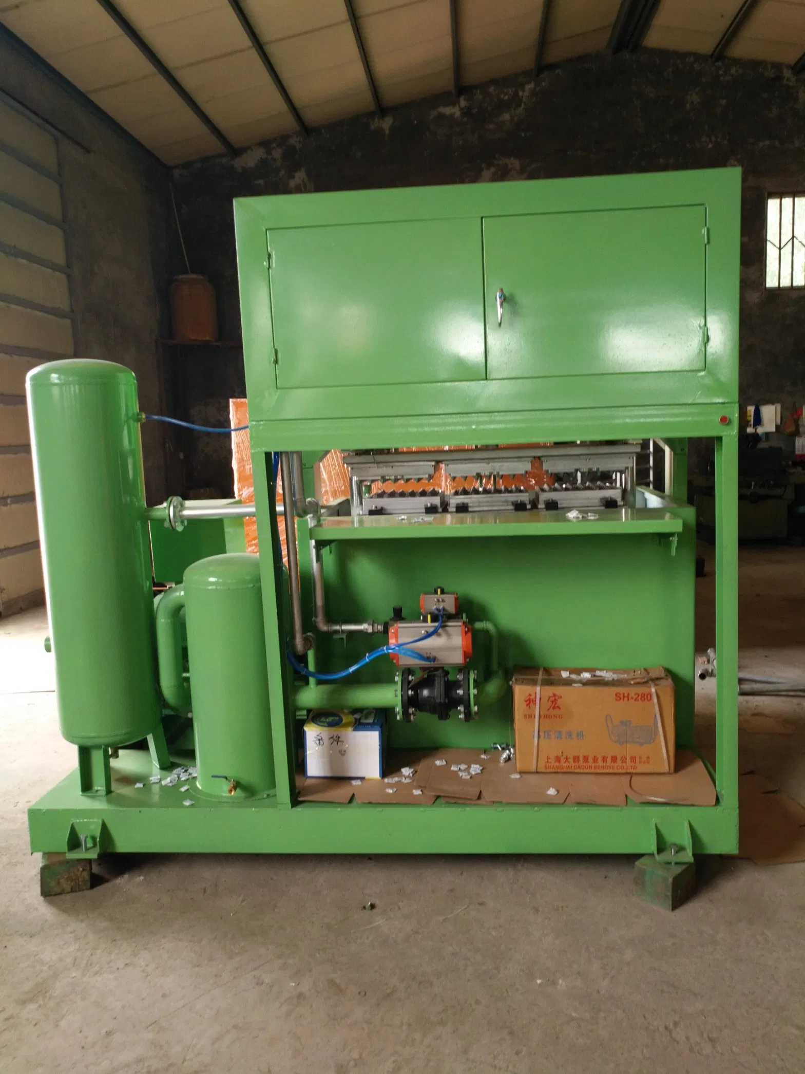 Nigeria Uzbekistan Paper Recycling Small Business Egg Tray/Coffee Cup Tray/Medical Tray/Seedling Cup Tray Making Machine Manufacturer