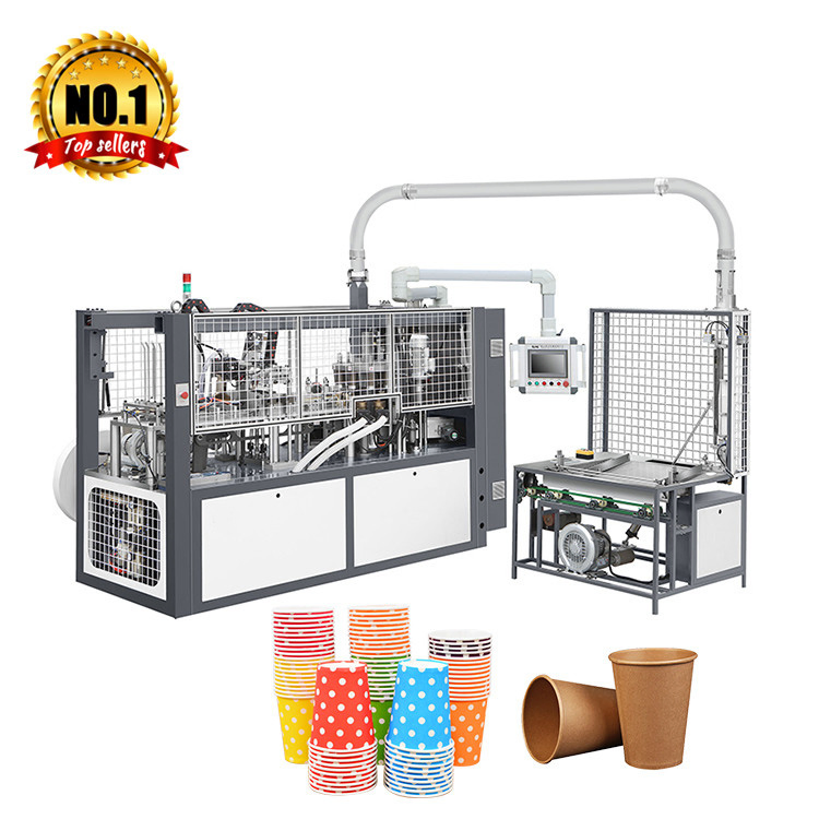 150PCS High Speed Automatic Disposable Single Double Wall Coffee Ice Cream Paper Bowl Paper Cup Forming Making Machine for Hot Cold Drink Cup
