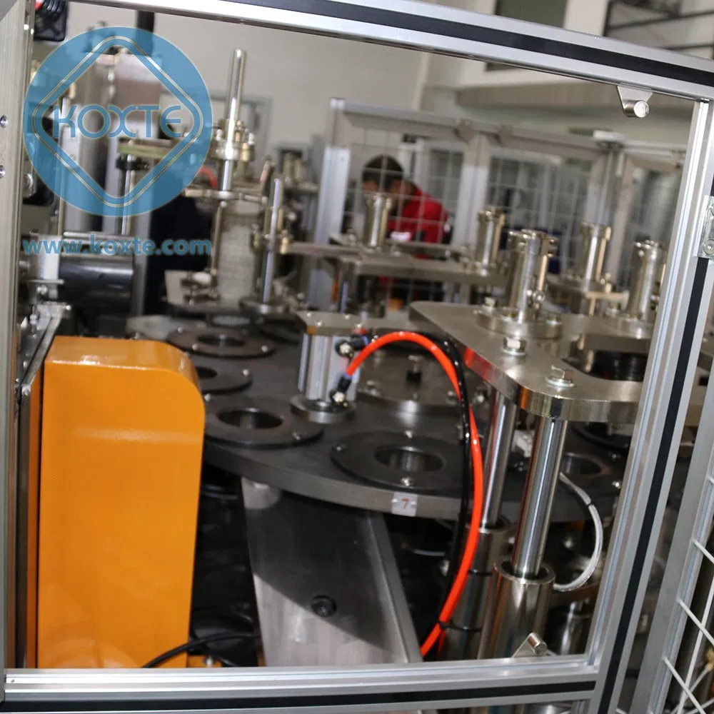 Paper Ice Cream Rectangular Bowl Square Lid Forming Making Machine