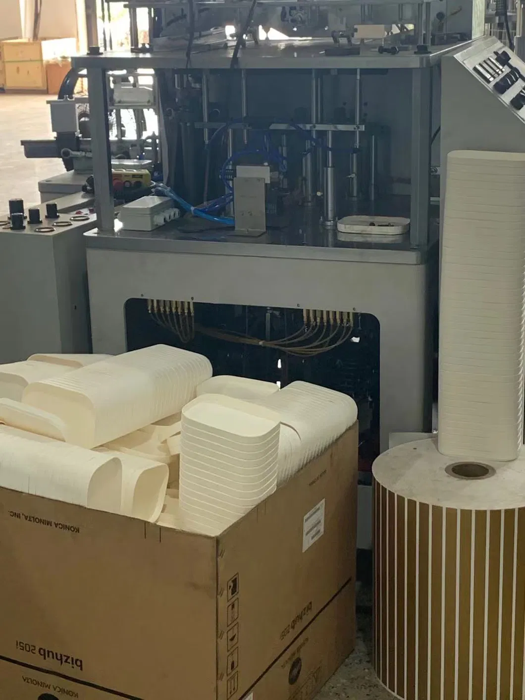 Square Paper Bowl Cover Making Machine