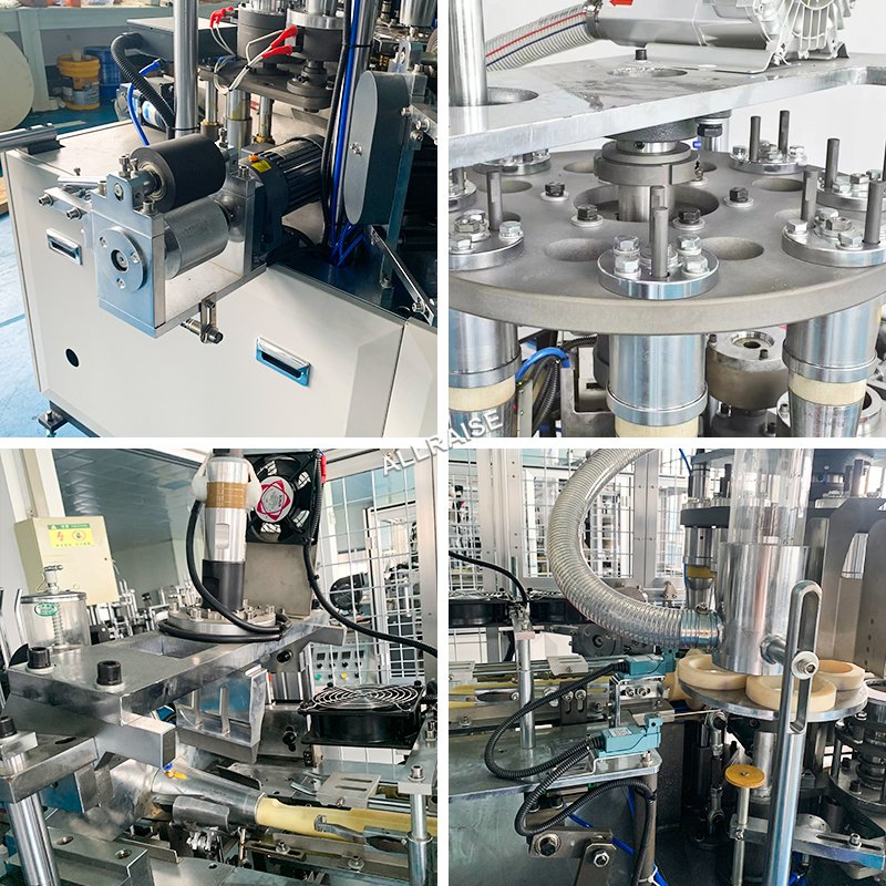 Fully Automatic Disposable Tea Coffee Take Away Cups Production Maker Small Paper Bowl Forming Paper Cup Making Machine Prices