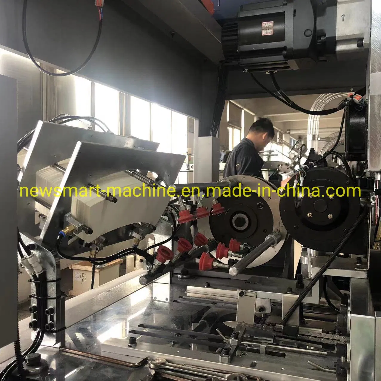 High Speed and Intelligent Disposable Single Wall PLA/PE Kraft Paper Salad Bowl Take Away Container Paper Bowl Making Machine