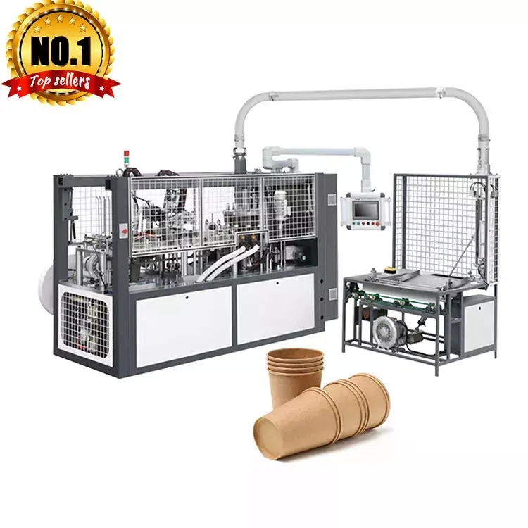 Hot Drink Coffee Paper Cup Sleeve Production Manufacturing Machine with Print
