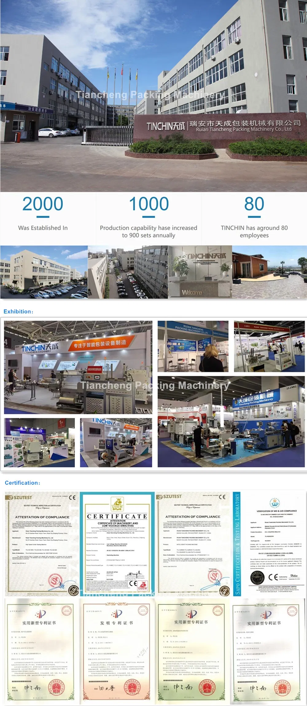 Certifications and Patents