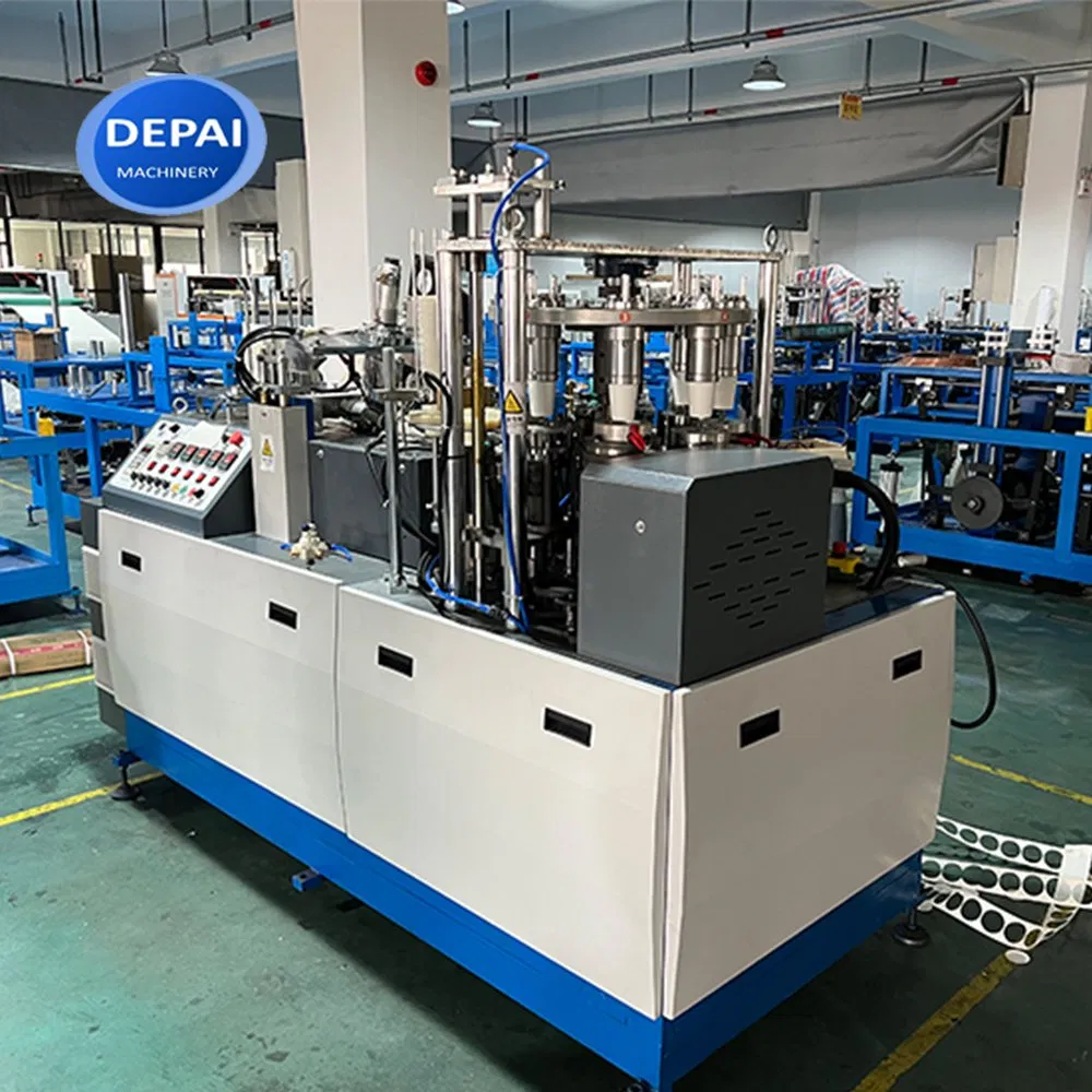 High Quality Automatic Ice Cream Cup Paper Cone Sleeve Wrapper Forming Machine