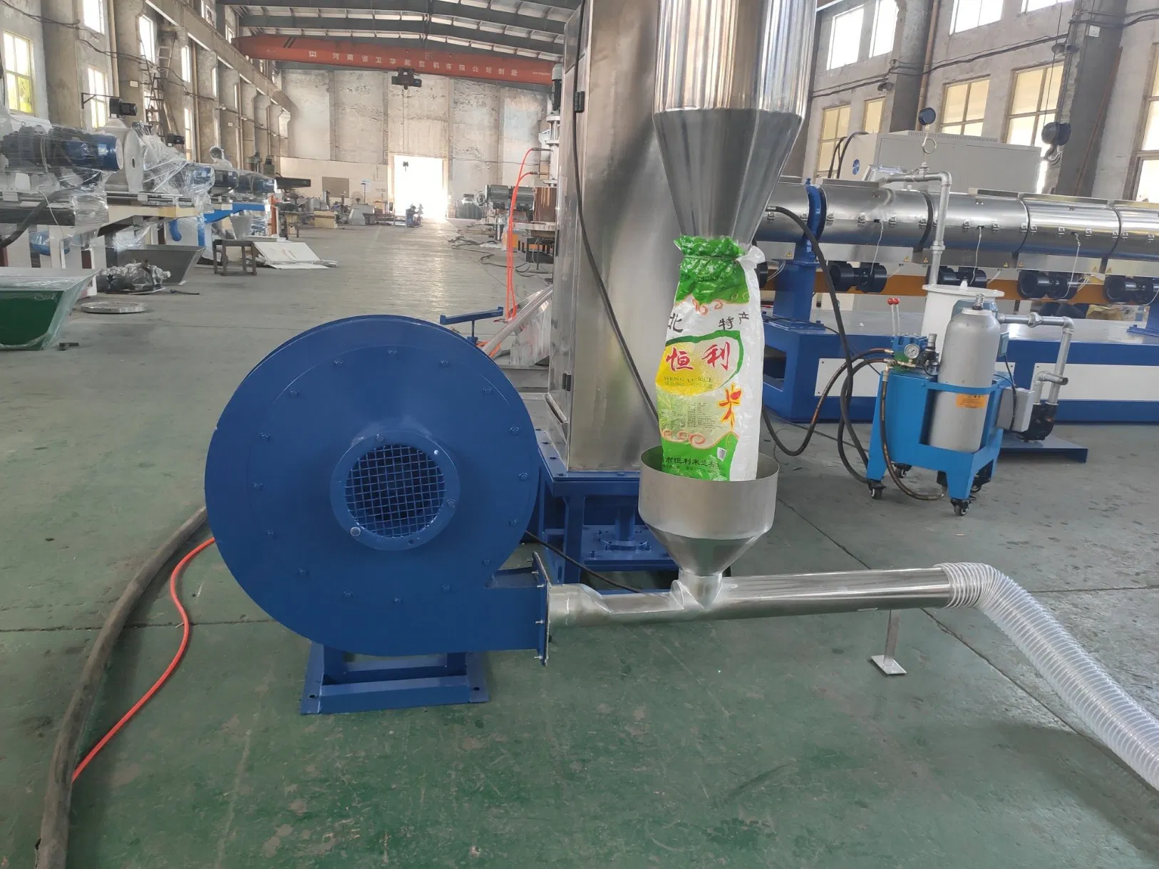 Fully Automatic Waste Plastic Recycling Line for PP PE Pipe Pellet