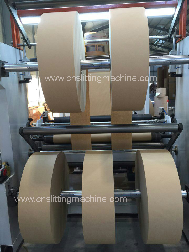 Slitting Rewinding Machine for Paper Bag Handle Making Cup Bottom Paper Making