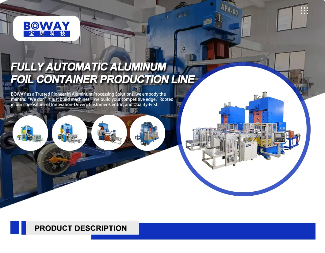 Aluminum Foil Pan Making Line