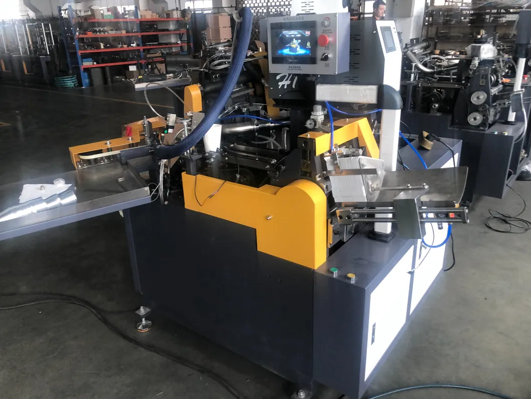 Automatic Paper Cone Sleeve Making Machine