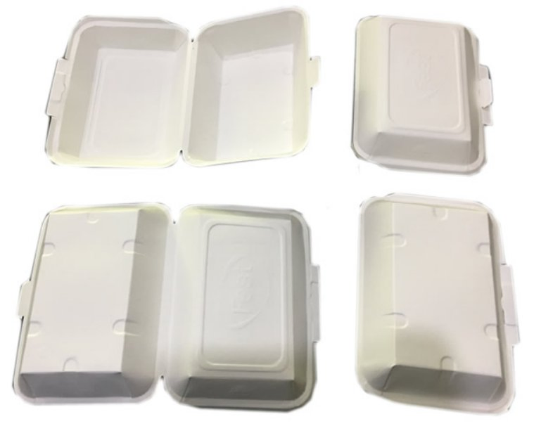 Multifunctional Rice Box Container Erecting Paper Takeaway Food Packaging Box Forming Machine