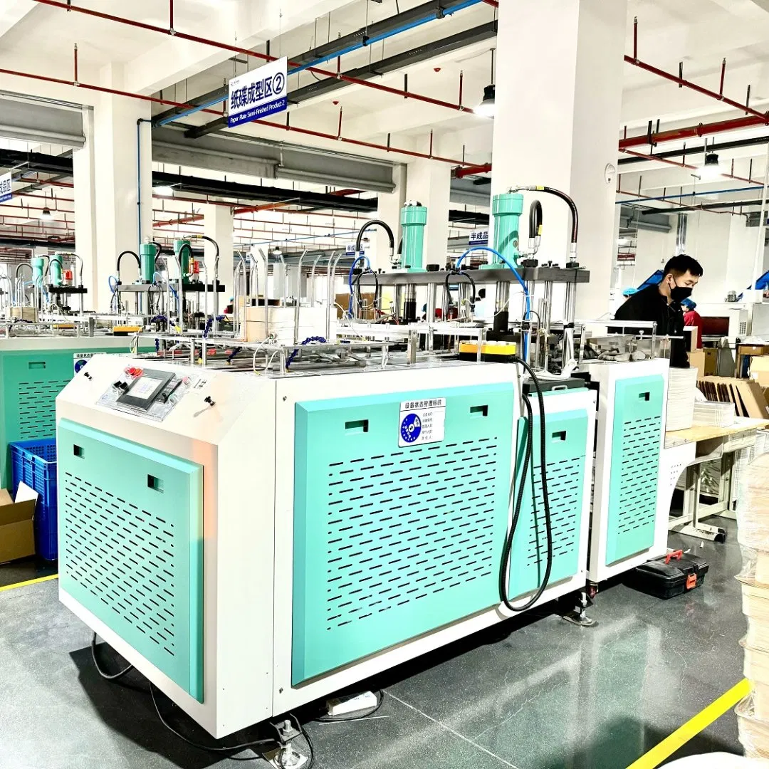 Multi-Functional Paper Tray Forming Machine, Automatic Converting Equipment for Disposable Plates, Bowls, Food Containers