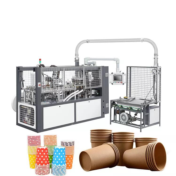 Hot Drink Coffee Paper Cup Sleeve Production Manufacturing Machine with Print