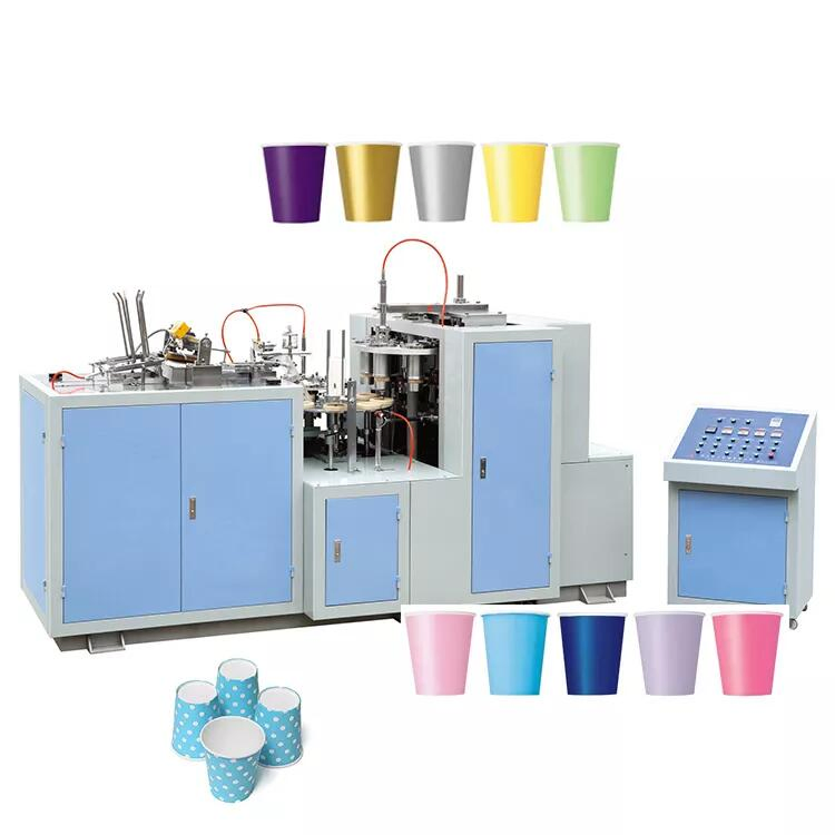 Disposable Automatic Double Wall Paper Cup Making Machine Price Ripple Coffee Paper Cup Forming Machine