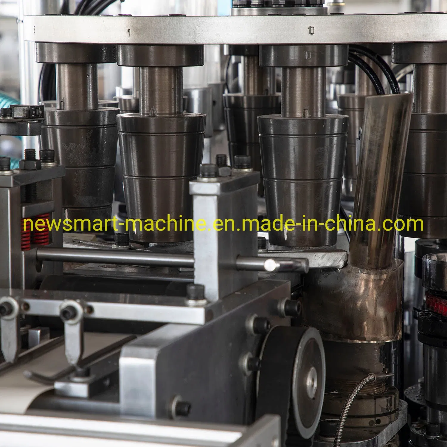 Disposable Ultrasonic Paper Cup Bowl Box Bag Making Flexo Printing Die Cutting Cutter Automatic Disposable Paper Coffee Carton Cup Forming Making Machine
