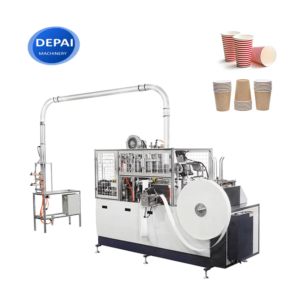 High Quality Automatic Ice Cream Cup Paper Cone Sleeve Wrapper Forming Machine