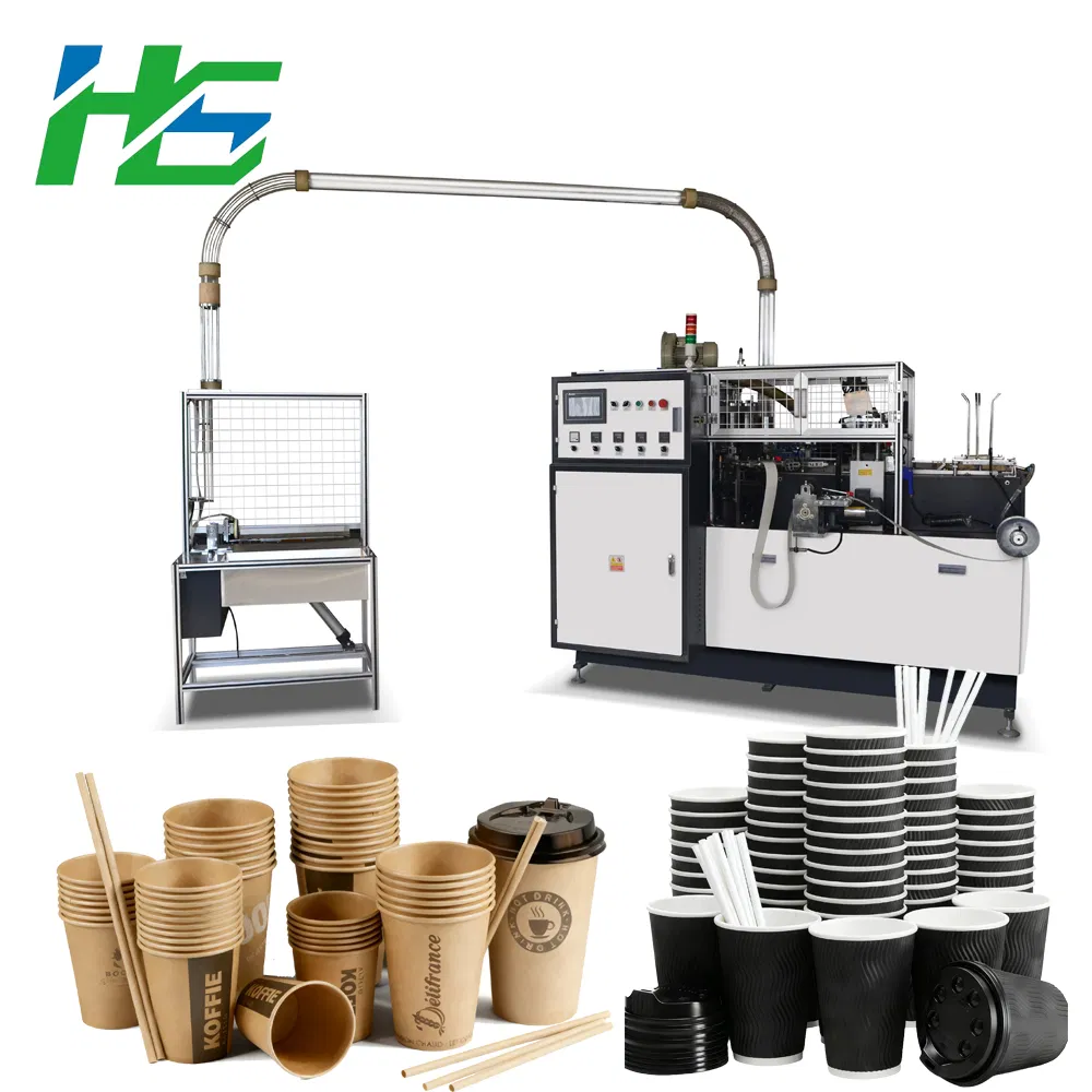 65-85 PCS/Min High Speed Disposable Paper Cup Making Machine for Small Business&Hotels Low Price