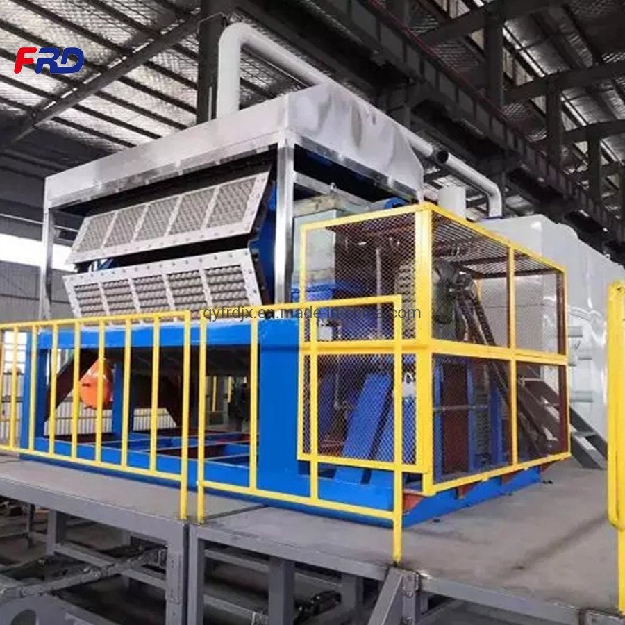 103 2500PCS/H 3*4 High Speed Egg Tray Industrial Packaging Machinery Pulp Molding Paper Container Making Machine Egg Carton Making Mill Production Line