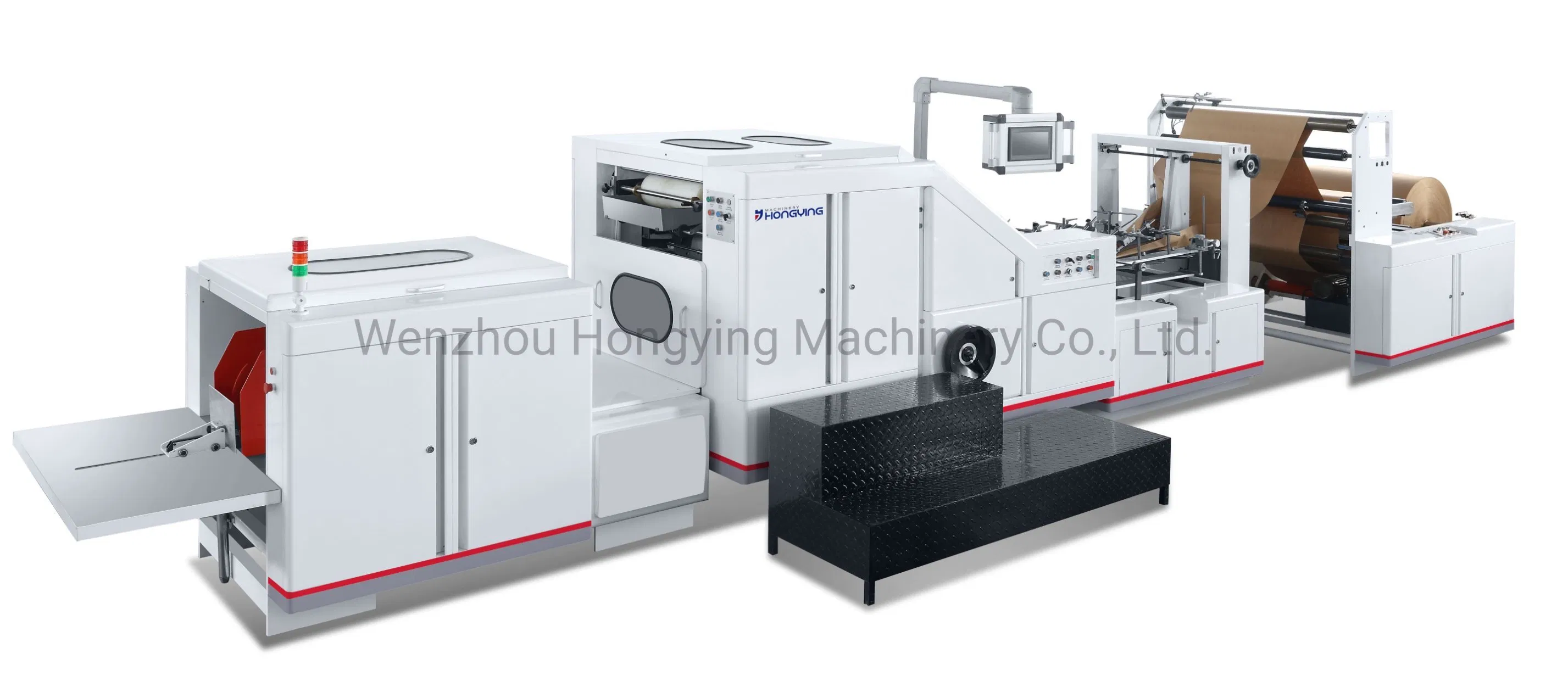 High Speed Automatic Plastic Paper Packing Shopping Carton Box Cup Bag Plate/Straw Lid Foming Making Machine