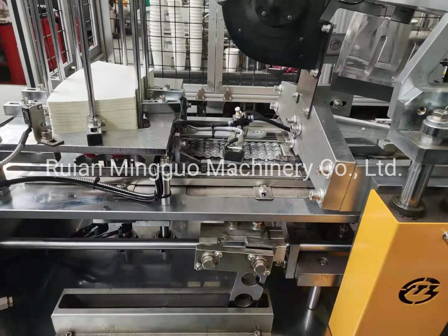 Automatic Coffee Paper Cup Sleeve Machine