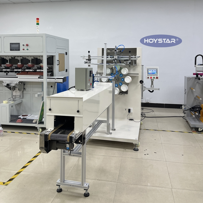 Automatic Screen Printing Machine for Paper Plastic Bowls and Cups