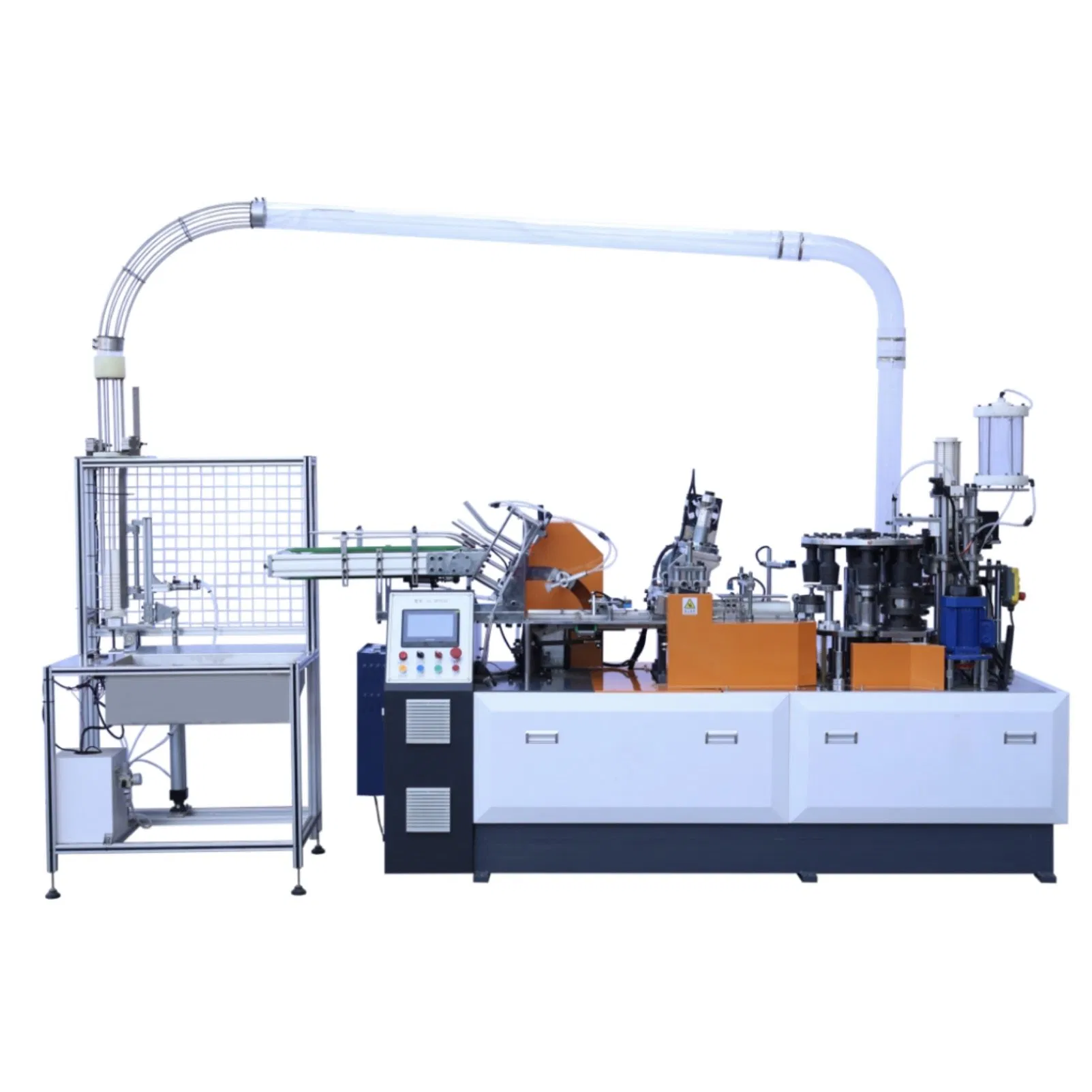 3-16 Oz XL-Wt100 Intelligent Control Double Wall Paper Cup Making Machine with Double Wall Paper Cup