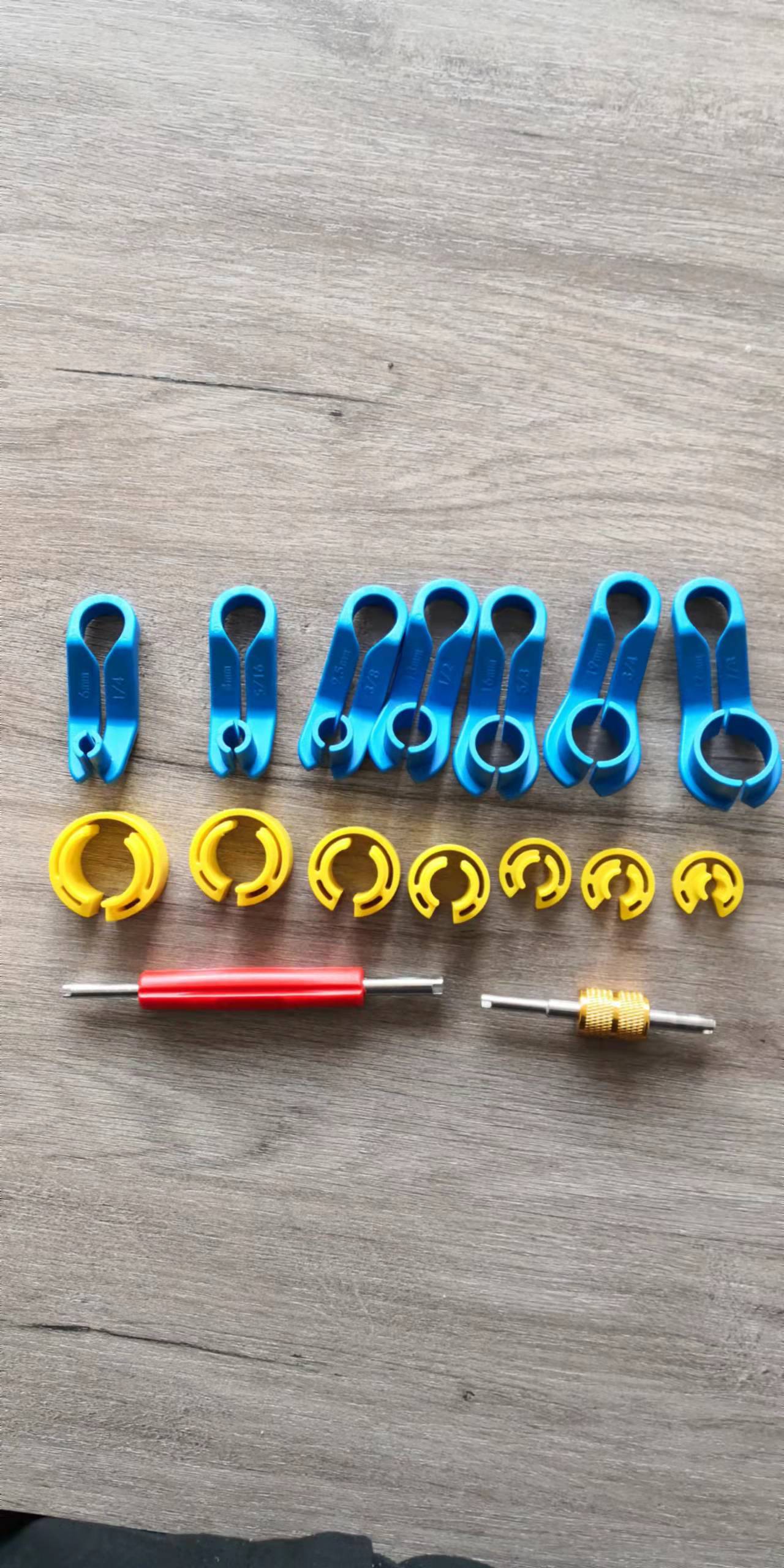 Factory Direct Professional Plastic Repair Tools with Fuel Line Disconnect Function for Automotive AC System Maintenance
