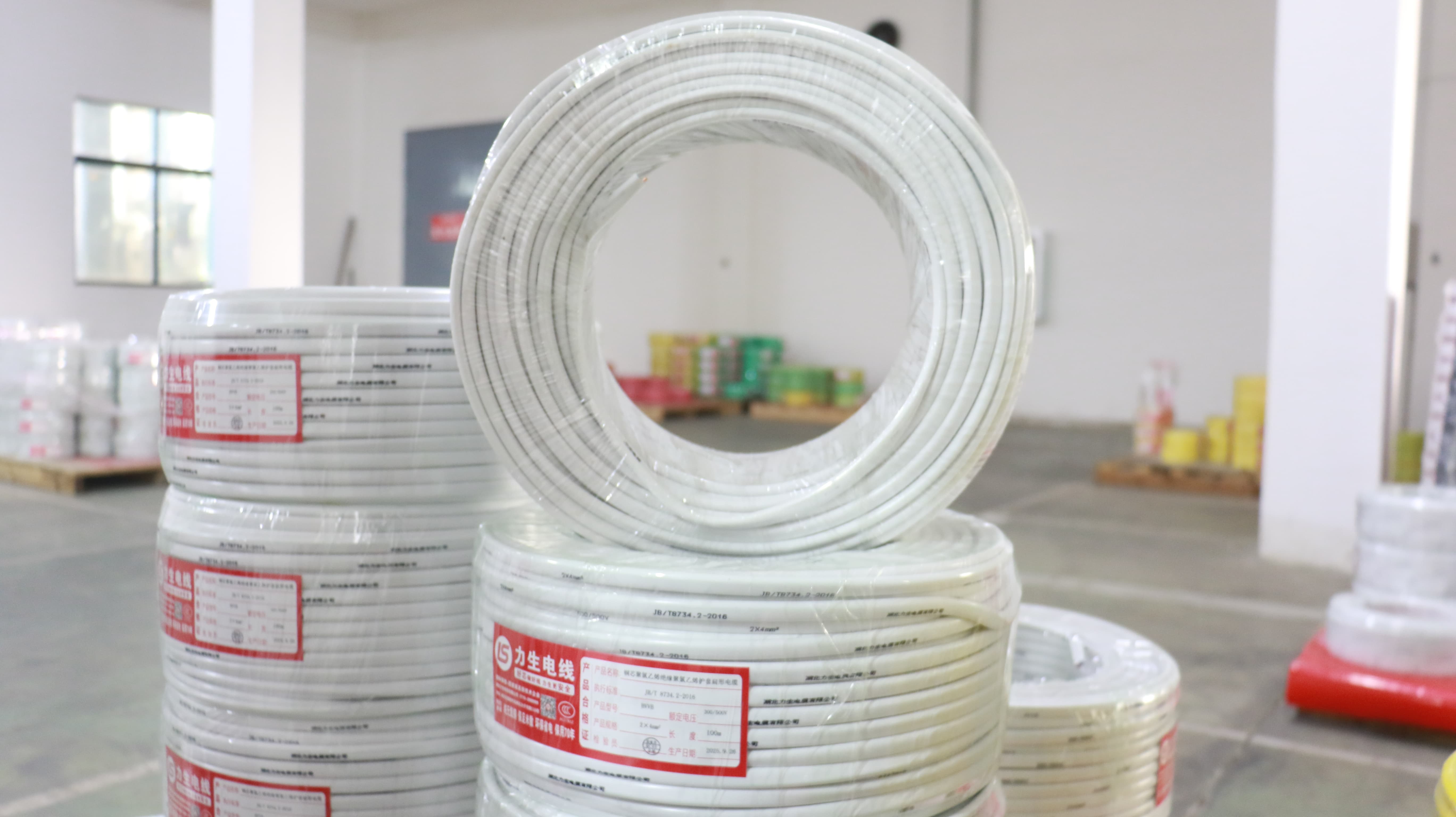 High-Purity Copper Household Wires BVVB 1.5 2 4 6 10 Mm&sup2; PVC Insulating Sheath Household Wires Cable