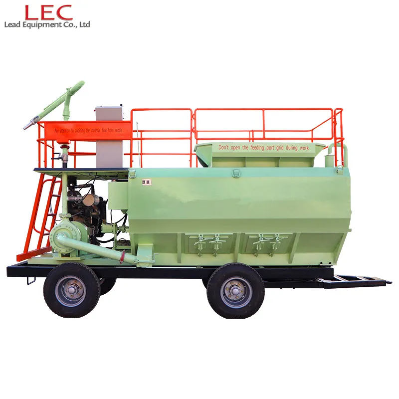 China Lawn Care Highway Green Diesel Ce Hydroseeding for Greening Grass Mulching Machine