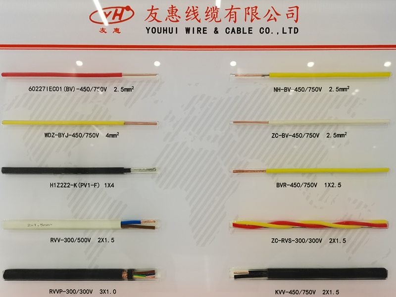 Factory Outlet ZR BV BVR BVV RVV 450/750V GB/T 5023 Flame Retardant Copper PVC Insulated Flexible Solid Building Electrical Wire