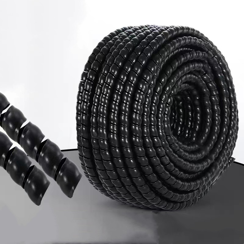High Quality Protective Spiral Hose Guard Plastic PP Polypropylene Hydraulic Hose Protection Wrap