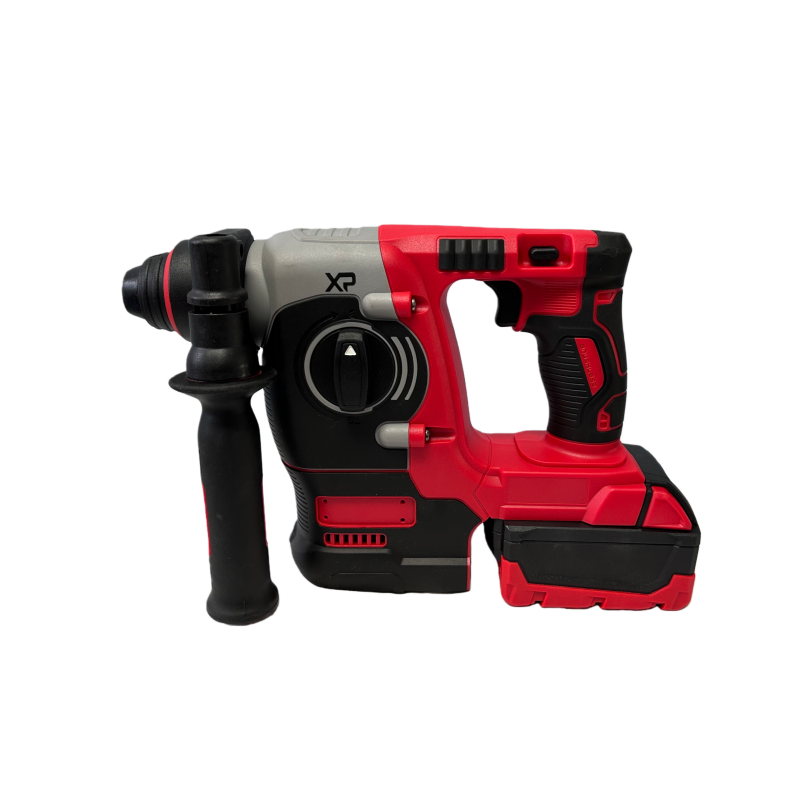 4-In-1 Cordless Red Brushless Tool Set Hammer Drill Impact Wrench Angle Grinder 4 Machines 4 Batteries 2 Industrial