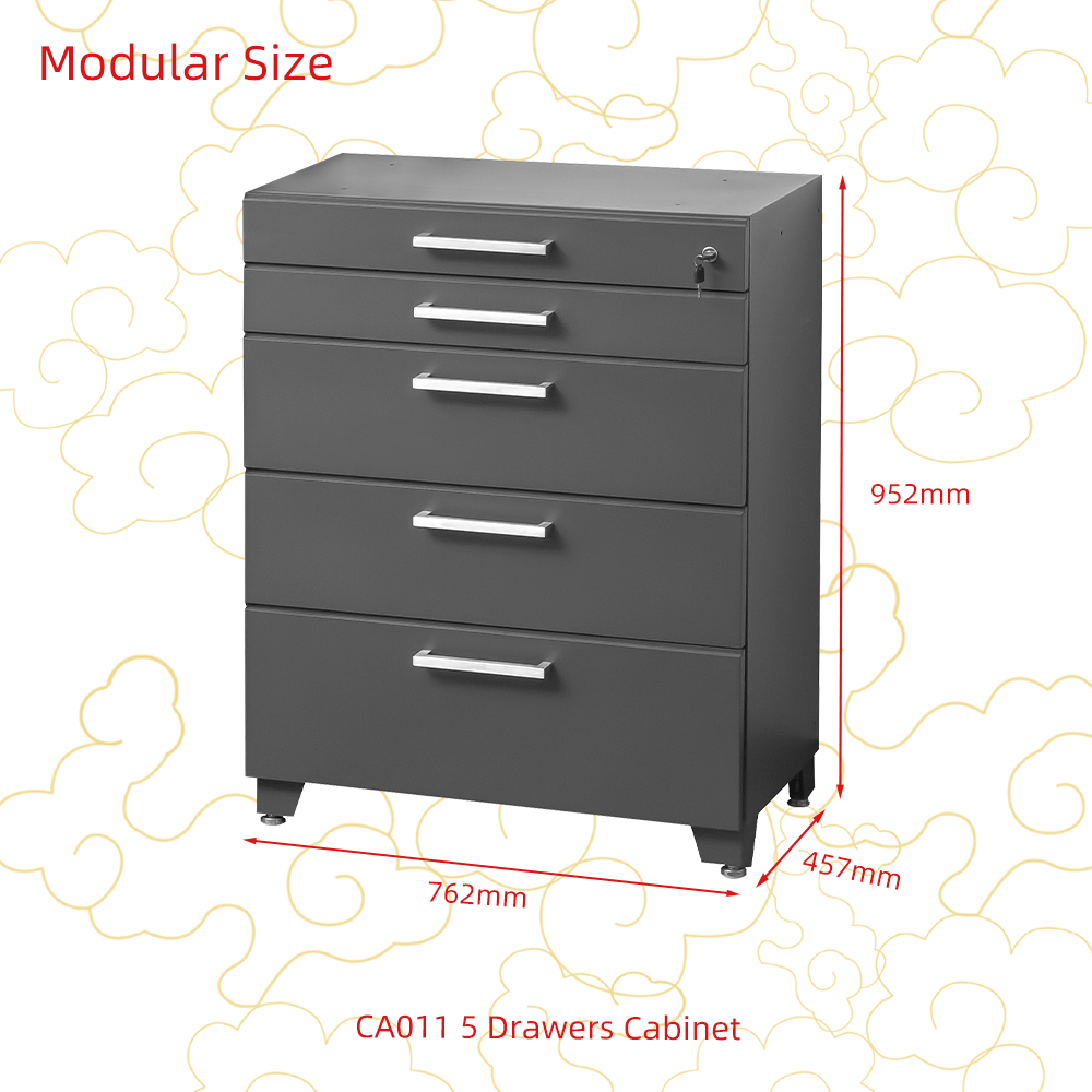 Garage Work Station Classic Carbon Steel Multifunction Cabinet Combination Set Tools Sundries Storage Organization PVC Slat Wall