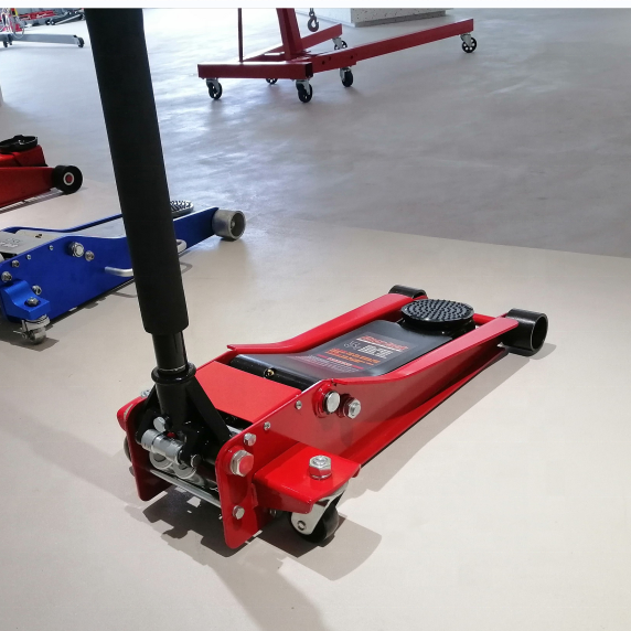 Big Power 3T Two Piston Low Heavy Duty Hydraulic Floor Jack