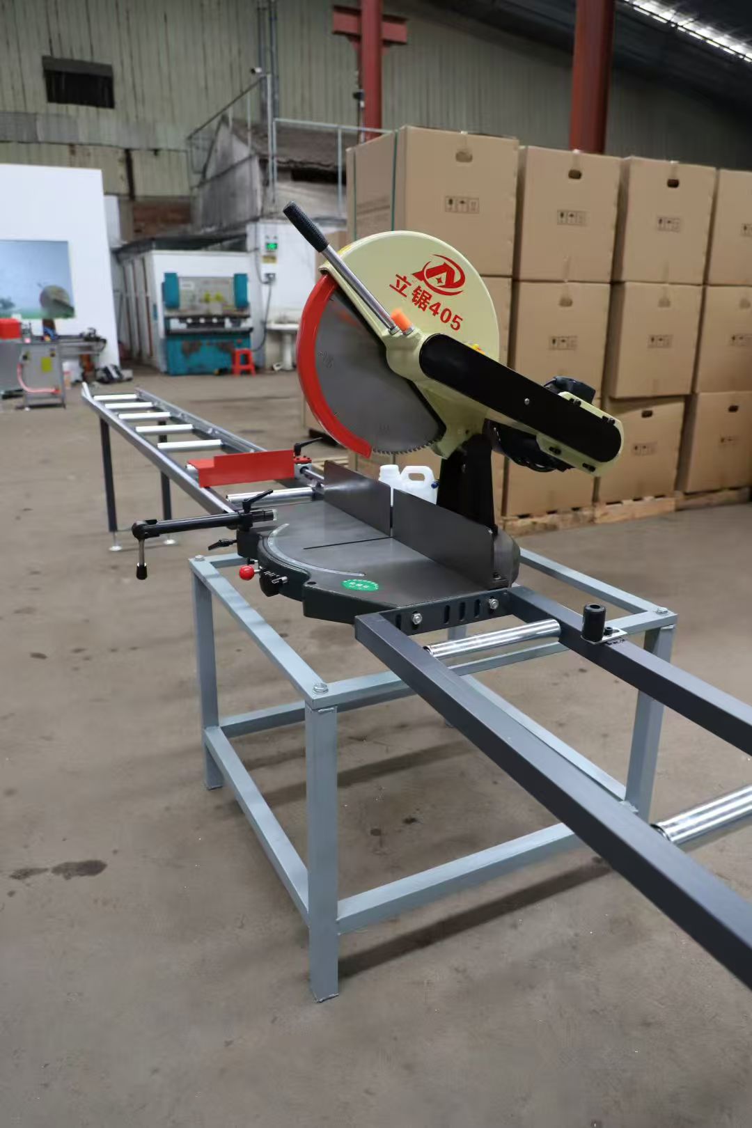 220v 380v Windows And Door Single Head Cutting Saw For Aluminum Portable Saw Machine 305mm 355mm 406mm Saw Blade Machine