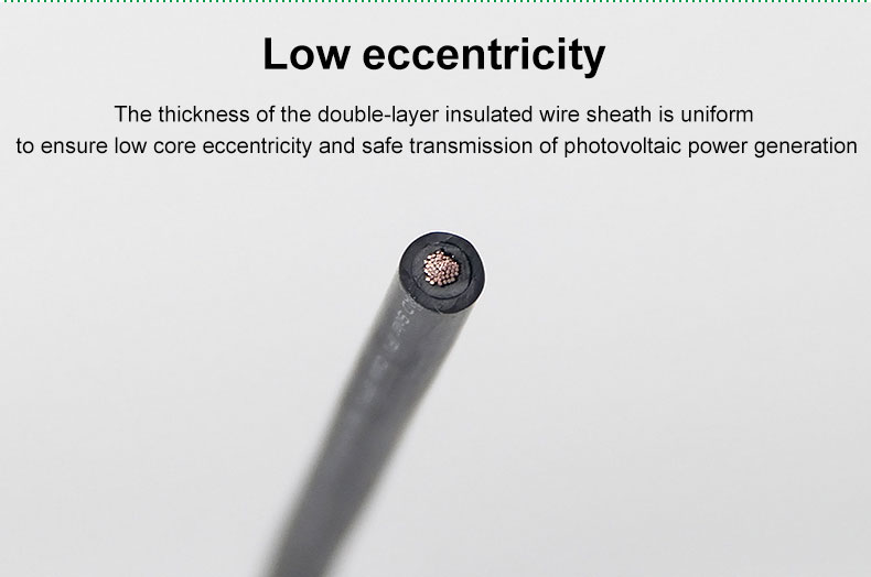 1.5mm 2.5mm 4mm 6mm 10mm Electrical Wires Pvc Copper Cable 800V 1000V For Solar System