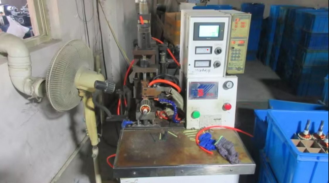 Spot welding process for tool components at Pargo Tool