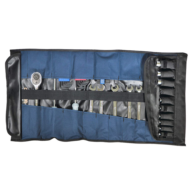 BSCI Manufacturer Easy Carrying Handbag Style Tool Organizer Kit with Shockproof Pouches Durable Oxford Tool Bag