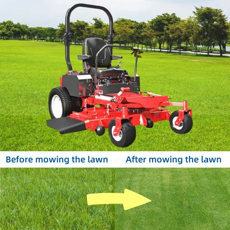 Professional Garden Lawn Mower Gasoline Lawn Mower Zero Turn Riding Lawn Mower Machine for Large Area Turf Care