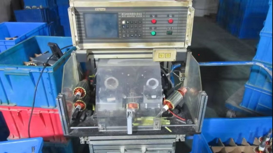 Quality testing station at Pargo Tool manufacturing plant