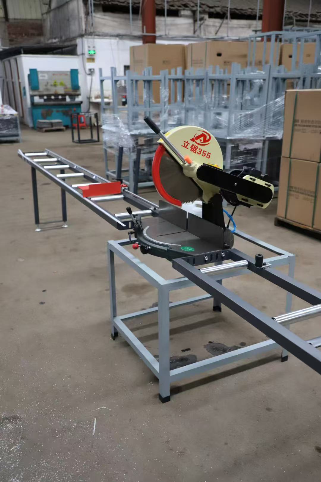 220v 380v Windows And Door Single Head Cutting Saw For Aluminum Portable Saw Machine 305mm 355mm 406mm Saw Blade Machine