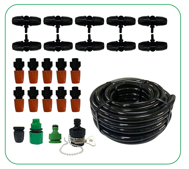 New Arrival Landscape Drip Watering Kit Micro Automatic Irrigation Spray Drip Irrigation Kit Set Tools Price