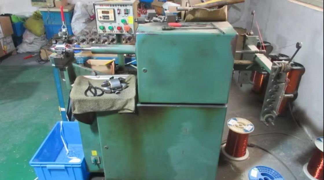 Winding machine operation at Pargo Tool factory