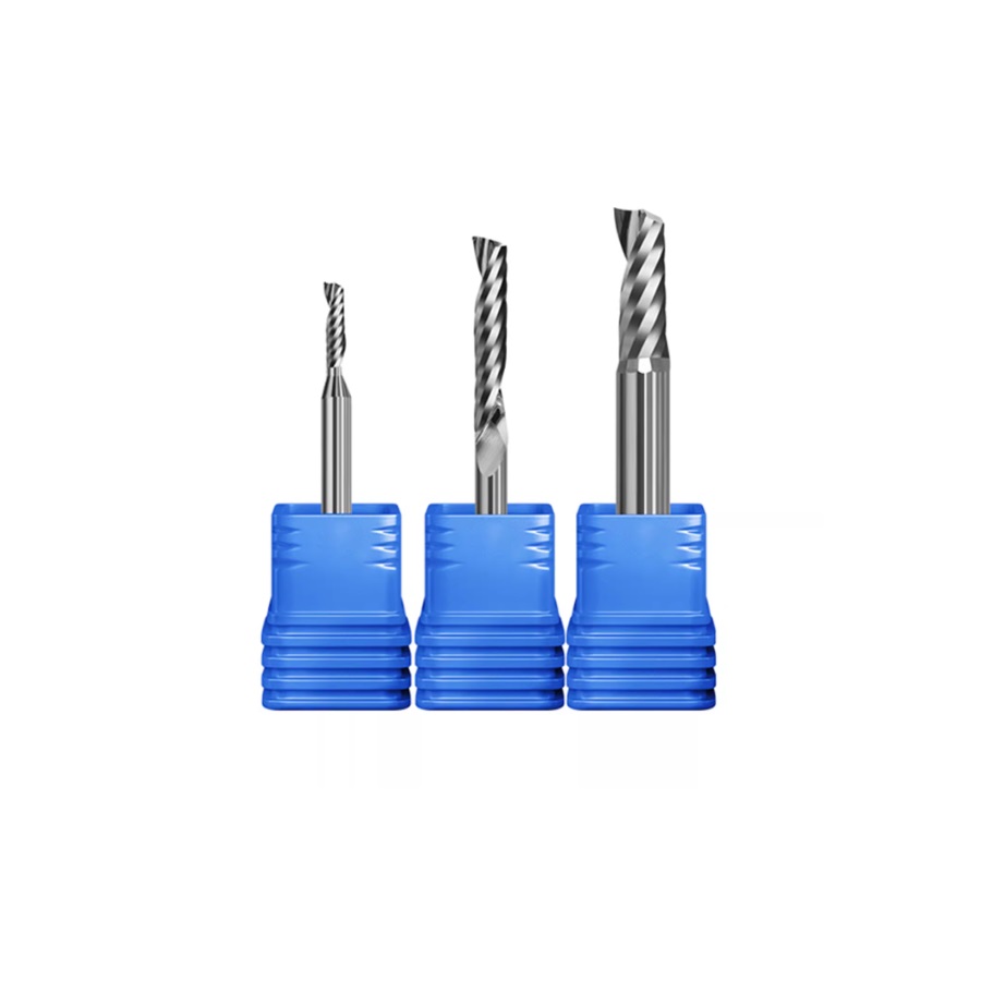 Factory Supply Solid Carbide CNC 1 Flute Router Bits Single Flute Endmill For Wood